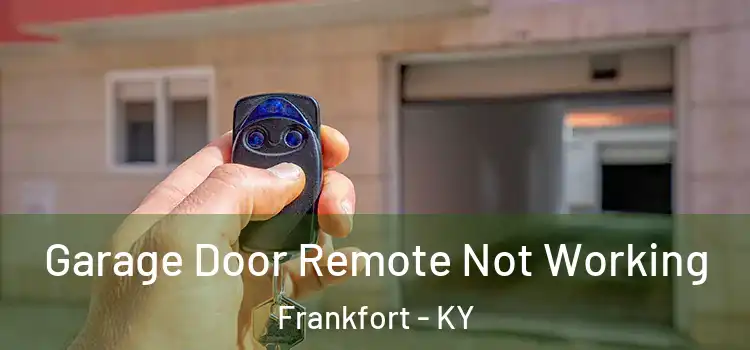  Garage Door Remote Not Working Frankfort - KY